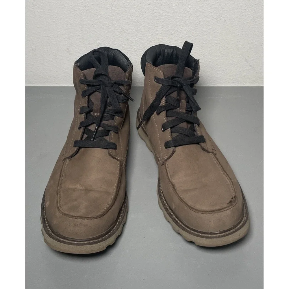 Sorel Men's Madson II Moc Toe Waterproof Boots Size 10.5
